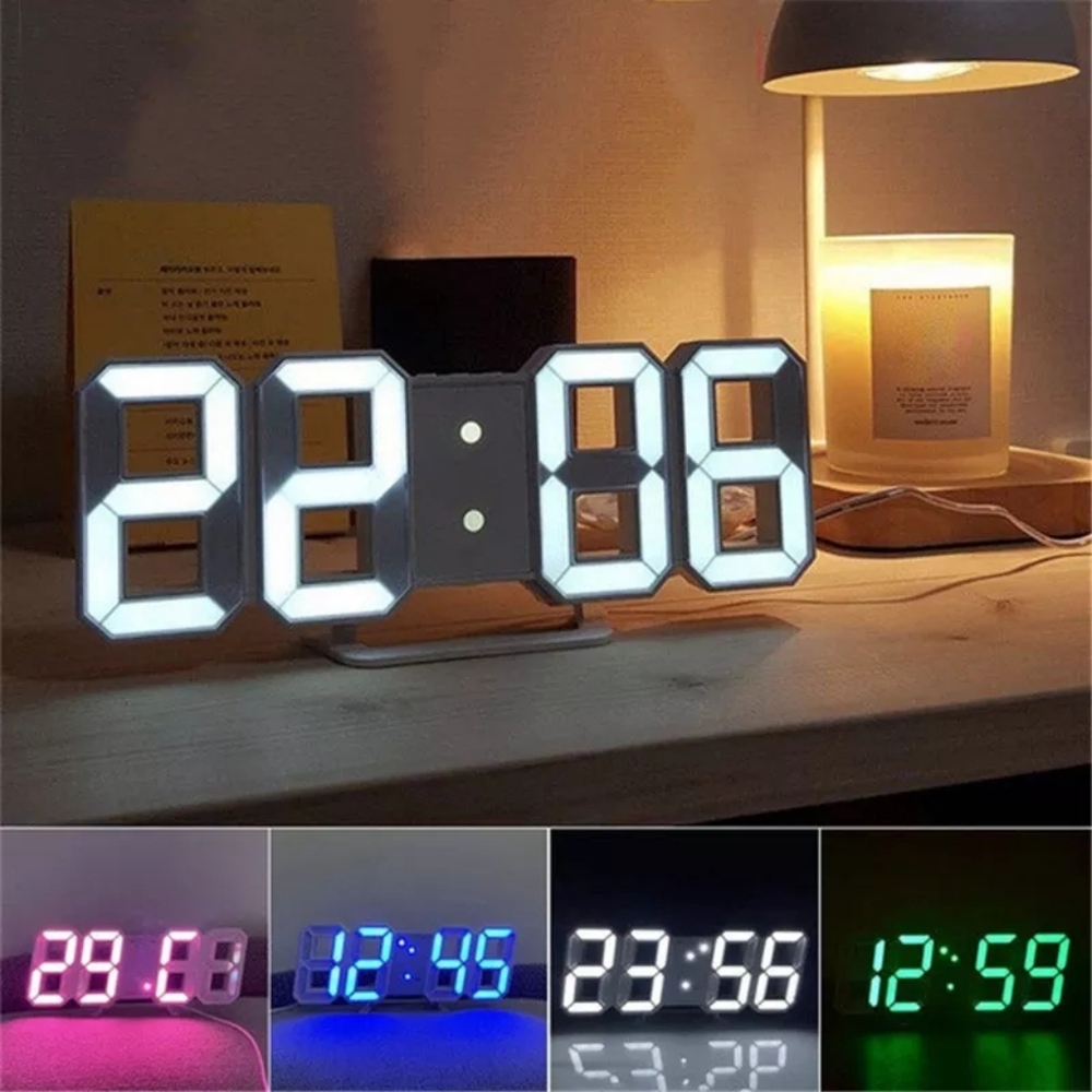 3D LED Digital Clock